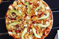 A HayWays pizza